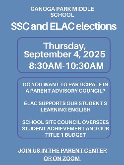 ELAC and SSC